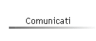 Comunicati